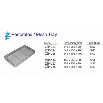 Perforated Mesh Trays